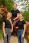 Preview: Reitleggings "Rose Weiß" mit High Grip
